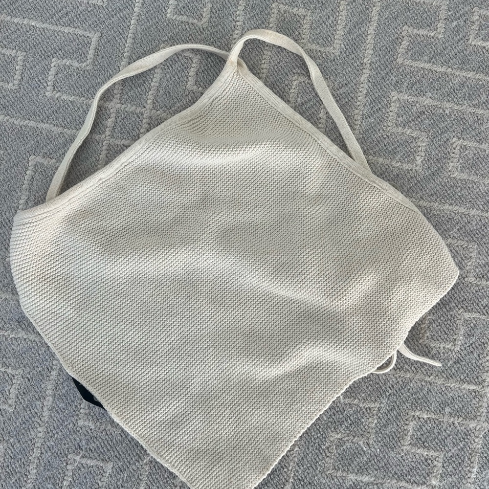 Zara Backless Knit Top